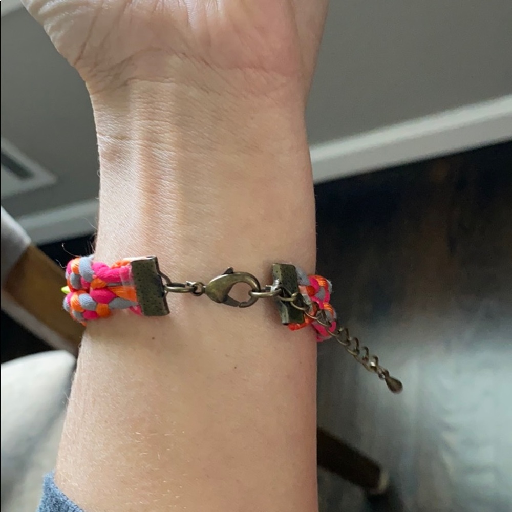 Neon Studded Rope Bracelet - Picture 4 of 4